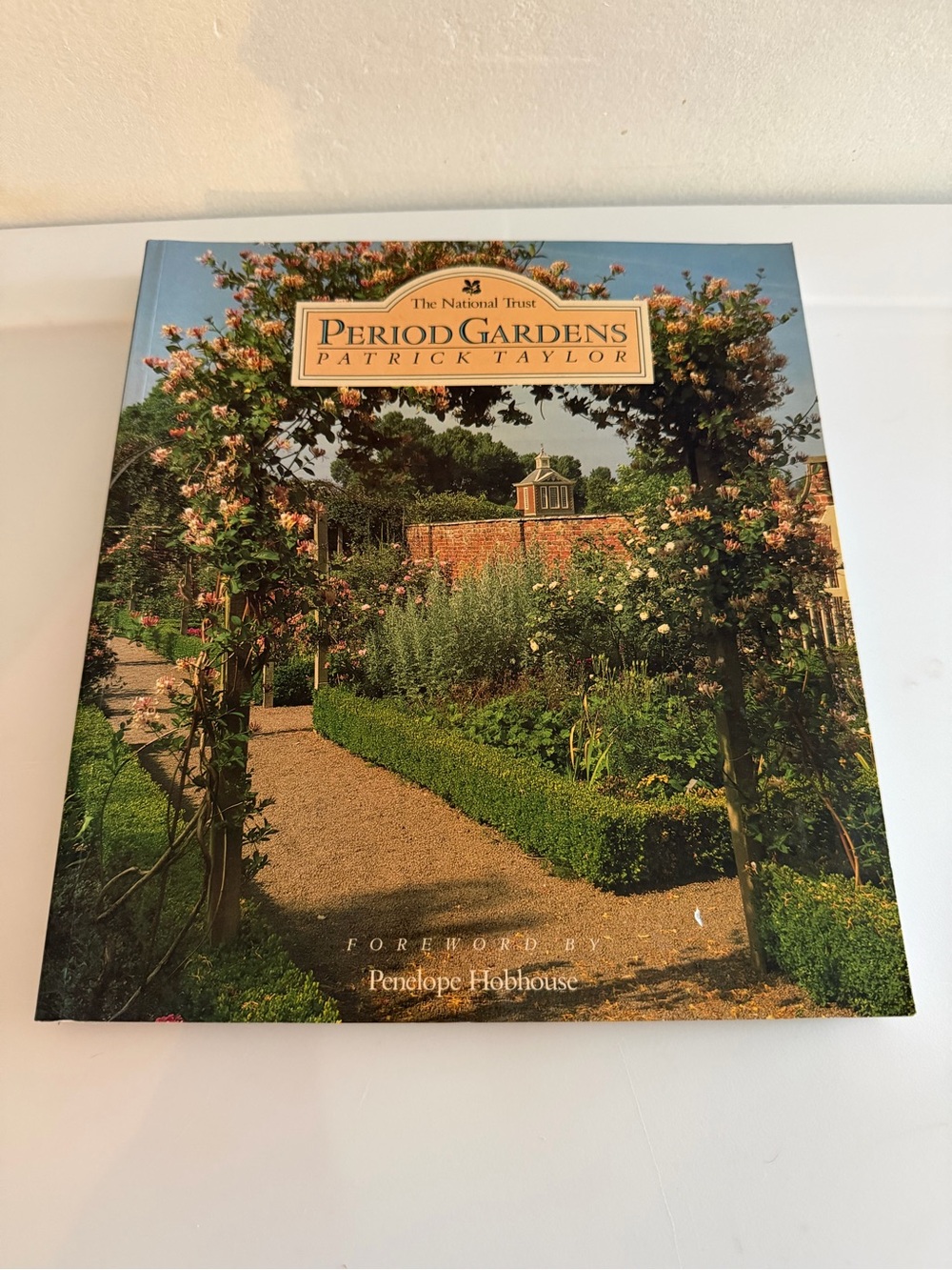 Vintage English Period Gardens coffee table Book Cozy Cottagecore Airbnb decor